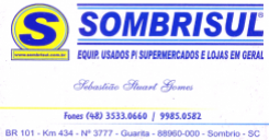 SOMBRISUL EQUIPAMENTOS PARA SUPERMERCADOS E LOJAS